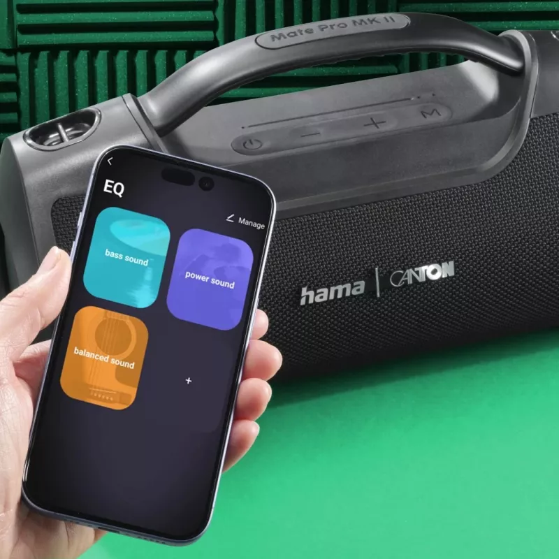 Hama Mate Pro MK II altoparlante stereo portatile nero 60 W