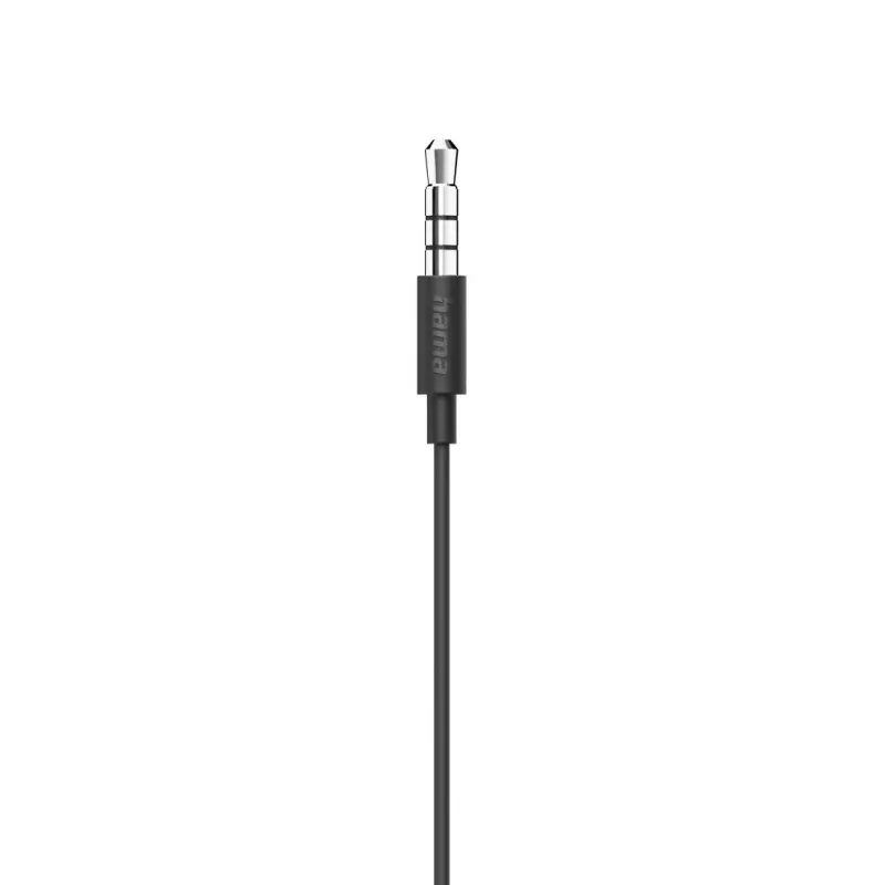 Hama Noble headset con filo in-ear chiamate/musica nero