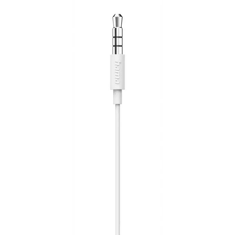 Hama Noble headset con filo in-ear chiamate/musica bianco