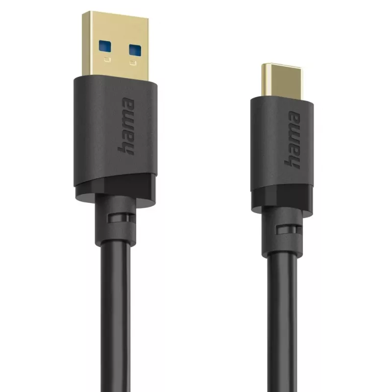 Hama 00202005 cavo USB USB 3.2 Gen 1 (3.1 Gen 1) 0,75 m USB A USB C nero