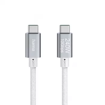 Hama cavo USB Full-Featured USB 3.2 Gen 2 (3.1 Gen 2) 1,5 m USB C bianco