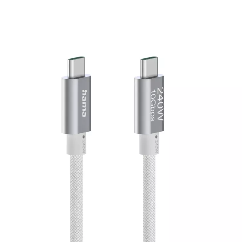 Hama cavo USB Full-Featured USB 3.2 Gen 2 (3.1 Gen 2) 1,5 m USB C bianco