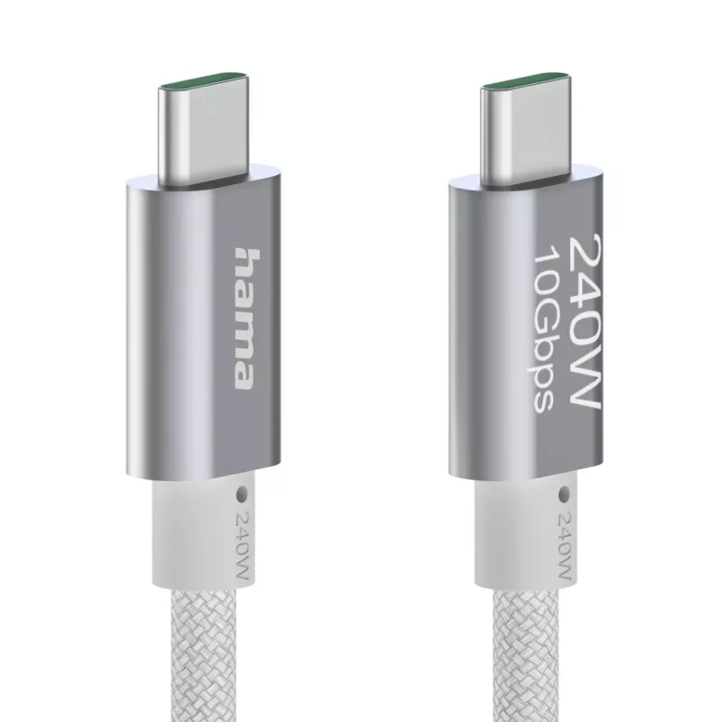 Hama cavo USB Full-Featured USB 3.2 Gen 2 (3.1 Gen 2) 1,5 m USB C bianco