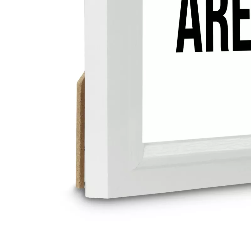 Hama Chic cornice singola bianco