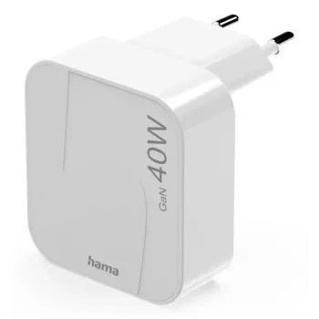 Hama 00125148 caricabatterie mobile smartphone, tablet bianco ricarica rapida AC interno