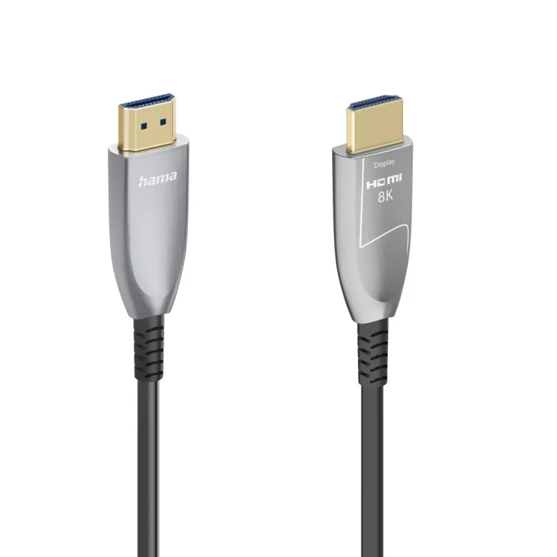 Hama 00202036 cavo HDMI 15 m HDMI Type-A (standard) nero, grigio, argento