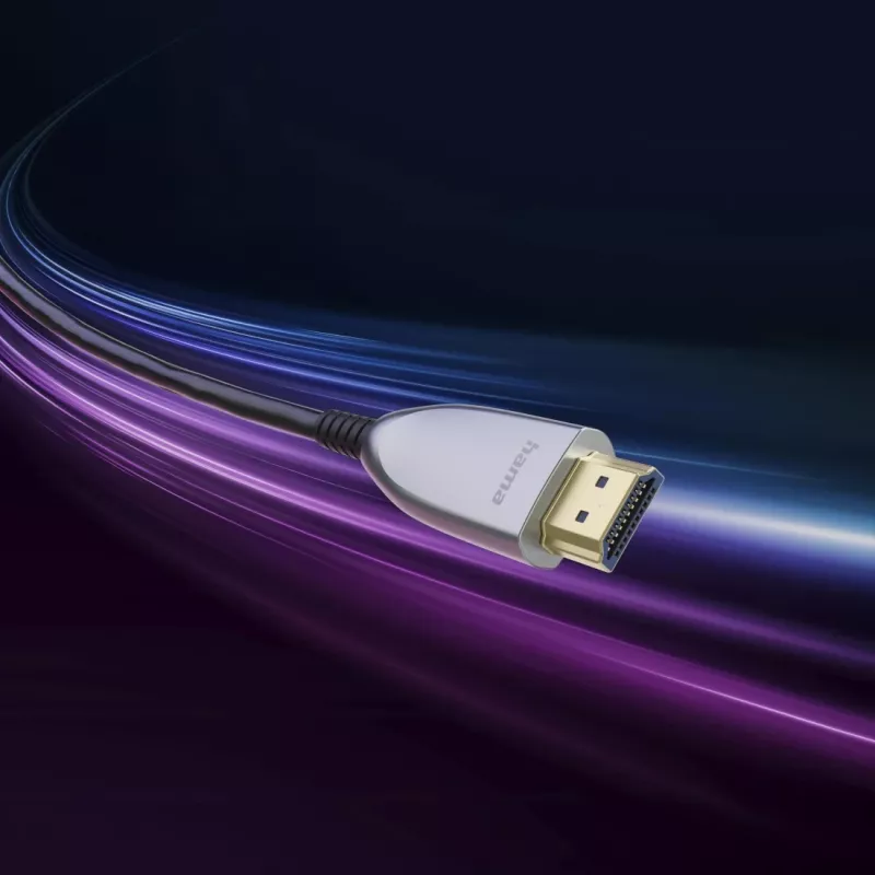 Hama 00202037 cavo in fibra ottica HDMI AOC Ultra High Speed, 8K, 20 m