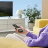 Hama 00221068 telecomando IR wireless TV a pulsanti