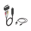 Hama 00205775 adattatore cavo video HDMI Type-A (standard) SCART (21 poli) nero