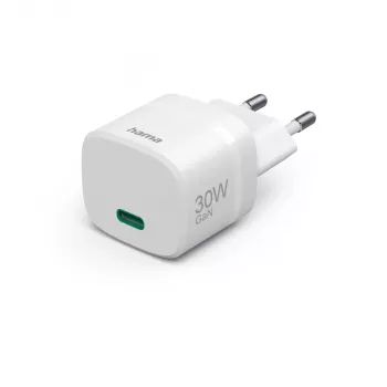 Hama 00201964 caricabatterie mobile smartphone, tablet, powerbank, headset bianco ricarica rapida AC per interni