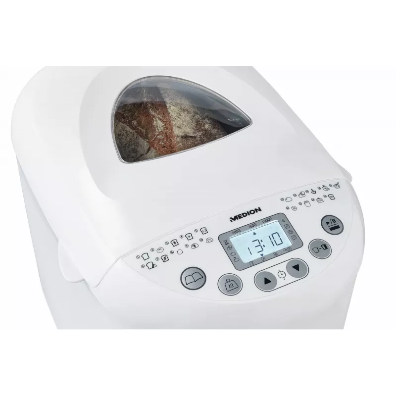 Macchina per il pane MEDION MD 11011 550 W bianco 1 kg timer digitale