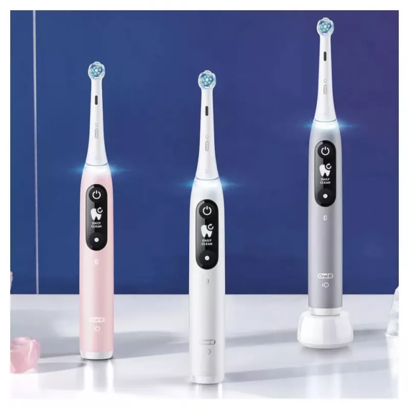 Braun iO Serie 6 spazzolino elettrico a vibrazione per adulti grigio