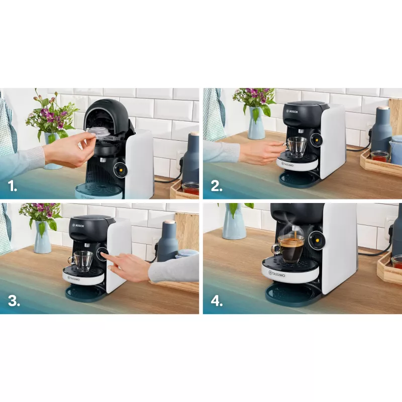 Bosch TAS164E macchina per caffè macchina per caffè a capsule automatica 0,7 L