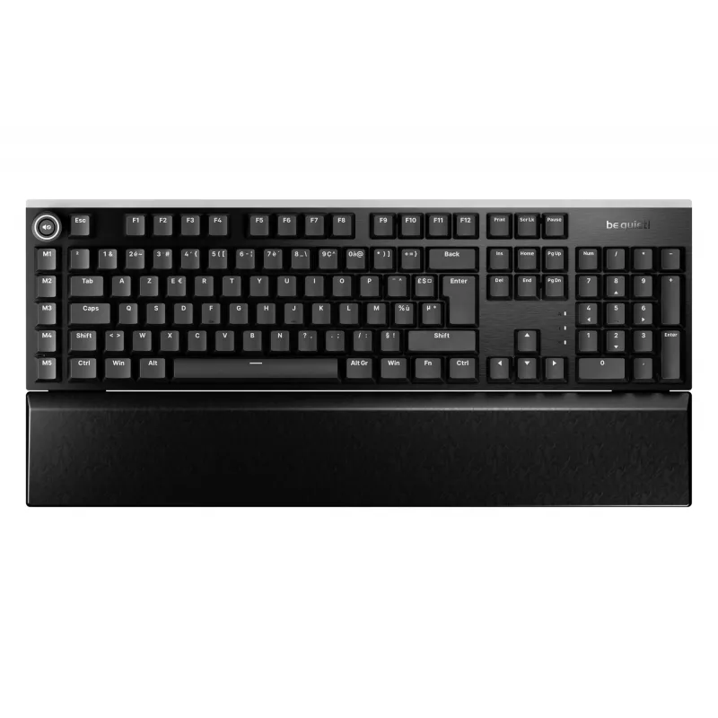 be quiet Light Mount Silent Linear FR ISO tastiera gaming USB AZERTY francese nero