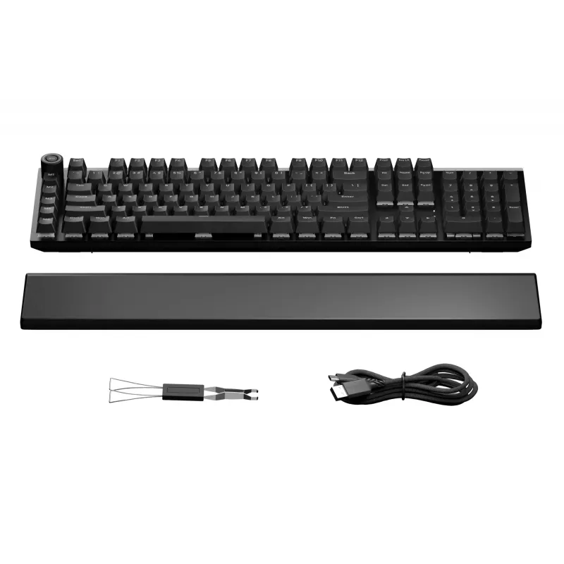 be quiet Light Mount Silent Linear FR ISO tastiera gaming USB AZERTY francese nero