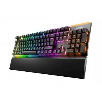 be quiet Light Mount Silent Tactile FR ISO tastiera gaming USB AZERTY francese nero