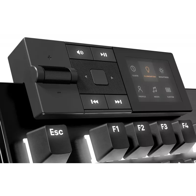 be quiet Dark Mount Silent Linear FR ISO tastiera gaming USB AZERTY francese nero