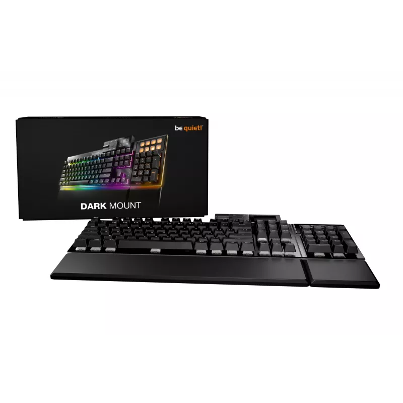 be quiet Dark Mount Silent Linear FR ISO tastiera gaming USB AZERTY francese nero