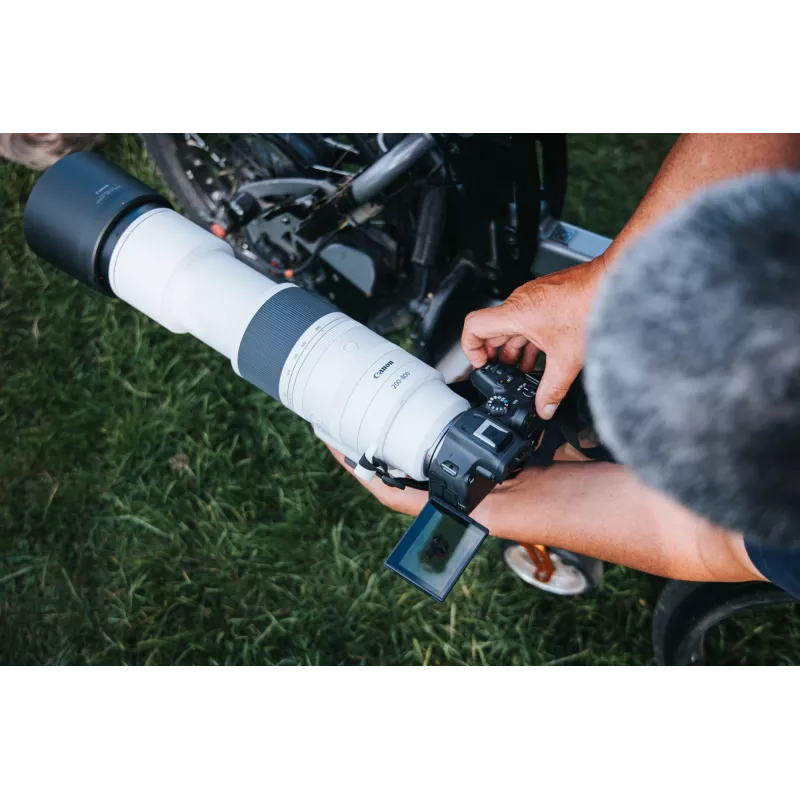 Canon RF 200-800 mm F6.3-9 IS USM teleobiettivo, nero/bianco