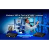 KVM Extender ATEN True 4K DP/HDMI Optical KVM 300m – trasmettitore e ricevitore, DisplayPort/HDMI, USB, 300 m