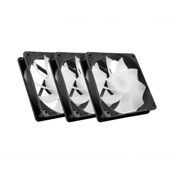 Ventola per case MSI MAG F120 ARGB x3 — 120 mm, 1300 giri/min, cuscinetto idraulico, nero