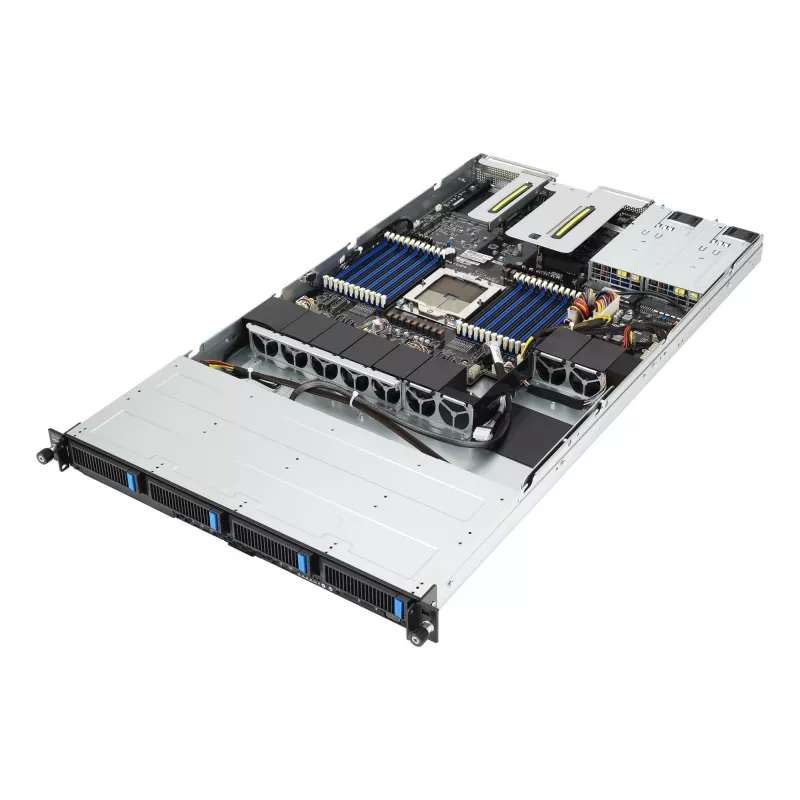 ASUS RS501A-E12-RS4 LGA 6096 rack (1U) nero, argento