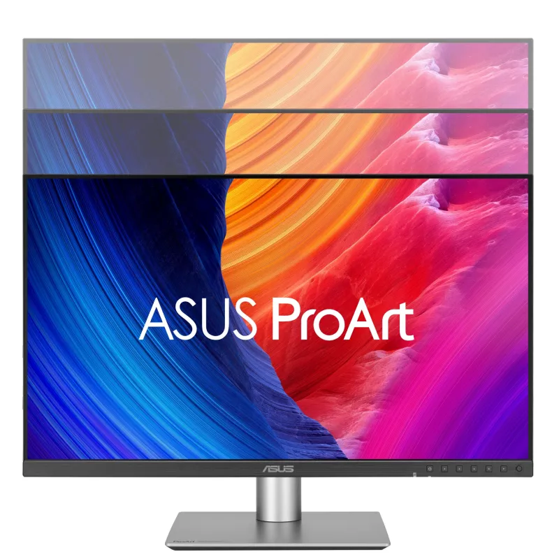 Monitor per computer ASUS ProArt PA278CGRV 68,6 cm (27 inch) QHD 2560×1440 IPS LCD argento, 5 ms, USB‑C, hub USB 3.2, altoparlanti, VESA, regolabile in altezza