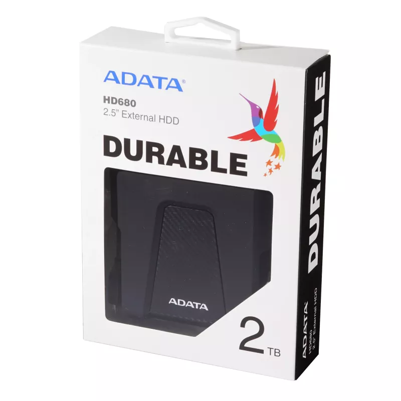 ADATA HD680 disco rigido esterno 2 TB USB 3.2 Gen 1 (3.1 Gen 1) nero