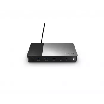 MSI USB-C Docking Station Gen 2 USB 3.2 Gen 2 (3.1 Gen 2) Type-C nero
