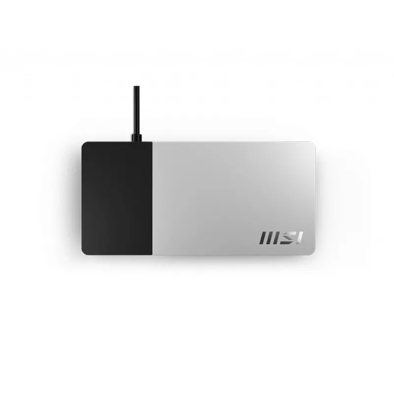 MSI USB-C Docking Station Gen 2 USB 3.2 Gen 2 (3.1 Gen 2) Type-C nero
