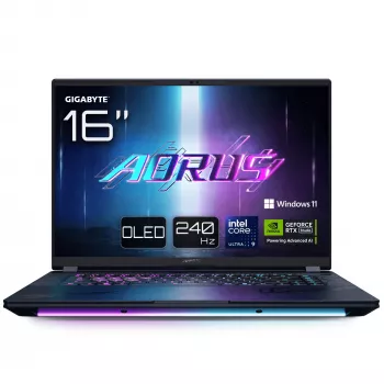 Laptop GIGABYTE AORUS MASTER 16 BYHC5FRE65SP — Intel Core Ultra 9 275HX, 16