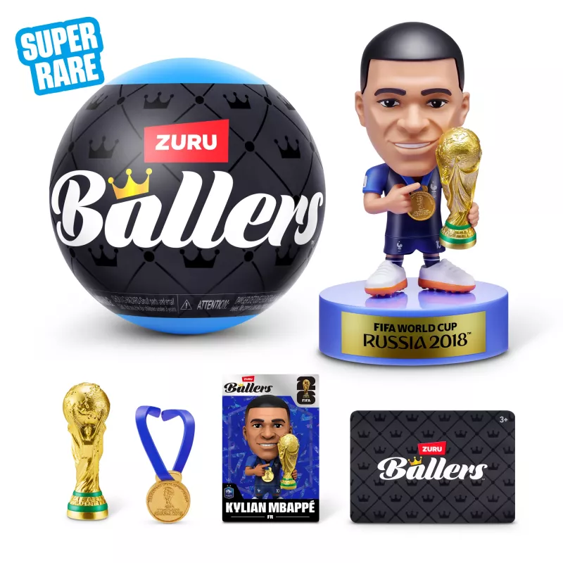 ZURU FIFA WORLD CUP 2026™ Ballers Series 1, 3 anno/i, FIFA, nero