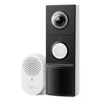 TP-Link Tapo Videocitofono con telecamera 1 × D235, 1 × D100C, nero, bianco, IP66, 130°, IR, parete, CE, RoHS, RCM,R-NZ,FCC, EAC, Triman, UKCA