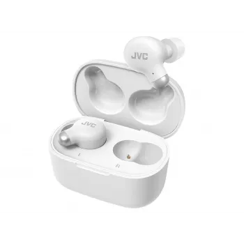 JVC Active Noise Cancelling TWS bianco, True Wireless Stereo (TWS), 20 - 20000 Hz, chiamate/musica, 10,1 g, cuffie, bianco
