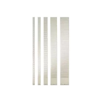 Nobo T-Card Pannelli metallici misura 2, 32 scomparti, grigio, 64 mm, 655 mm, 210 g, 64 mm, 13 mm