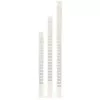 Nobo T-Card Pannelli metallici misura 2, 32 scomparti, grigio, 64 mm, 655 mm, 210 g, 64 mm, 13 mm