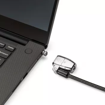 Kensington ClickSafe 2.0 3-in-1 Lucchetto per laptop con chiave (Master Keyed FT)