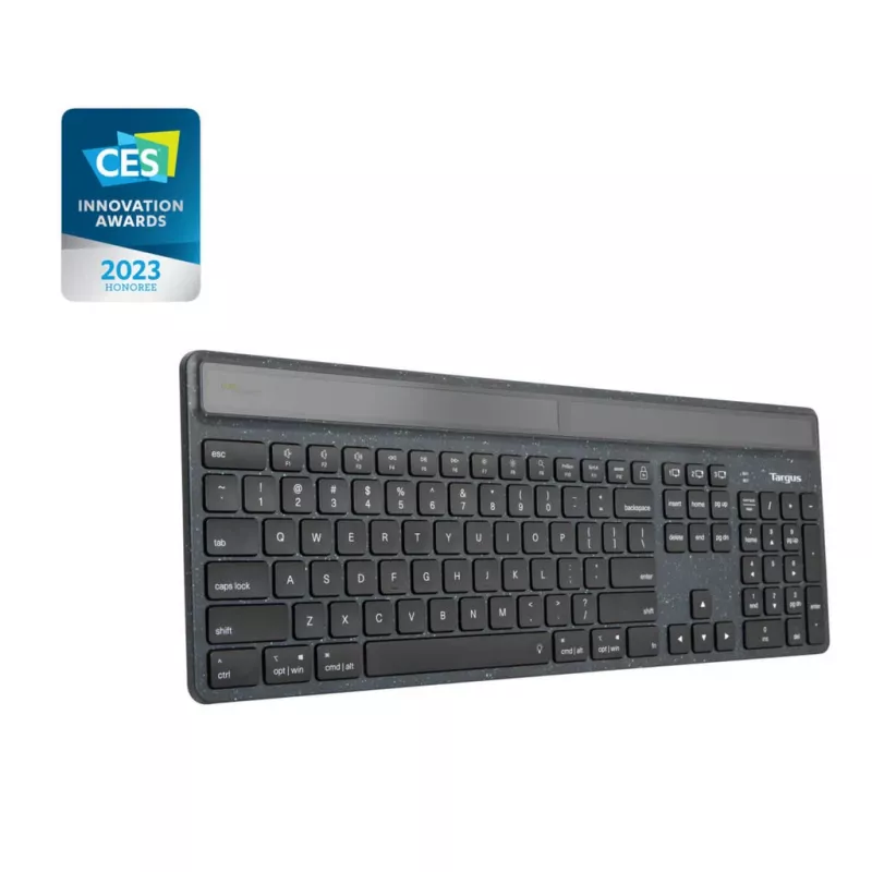 Targus EcoSmart AKB868UK Tastiera universale Bluetooth QWERTY UK English nero