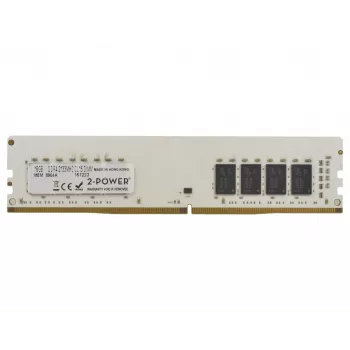 2-Power 16GB DDR4 2133MHZ CL15 DIMM memoria, 16 GB, 1 x 16 GB, DDR4, 2133 MHz, 288 pin DIMM, verde