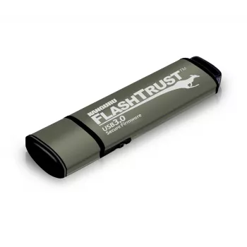 Kanguru FlashTrust™ USB 3.0 16 GB | chiavetta USB sicura | firmware sicuro | interruttore fisico di protezione scrittura | protezione contro BadUSB | conforme ai requisiti NIST per l'implementazione