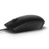 DELL mouse con filo – MS116 – nero, ambidestro, ottico, USB Type-A, 1000 DPI, nero
