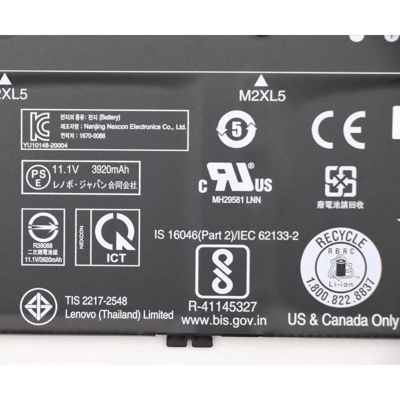Lenovo 5B10X02603 ricambio per laptop batteria