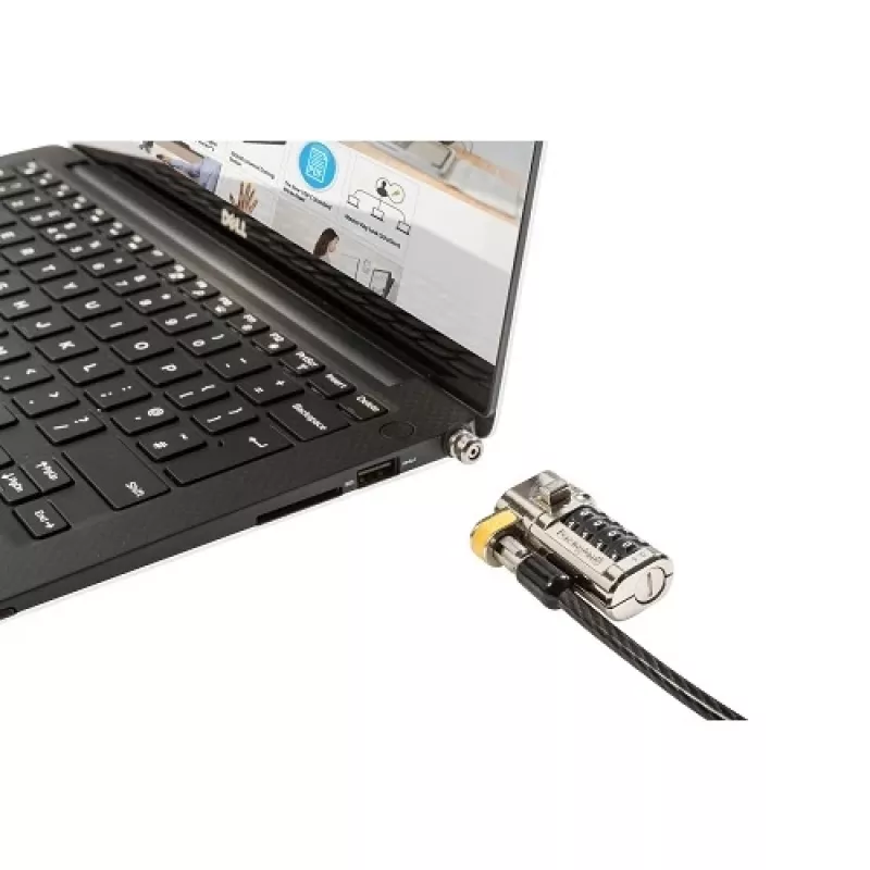 DELL 461-AAEU cavo di sicurezza nero, acciaio inossidabile 1,8 m