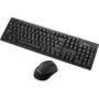 Sandberg Wireless Office DesktopSet INT, wireless, RF wireless, a membrana, QWERTY, nero, mouse incluso