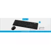Sandberg Wireless Office DesktopSet INT, wireless, RF wireless, a membrana, QWERTY, nero, mouse incluso