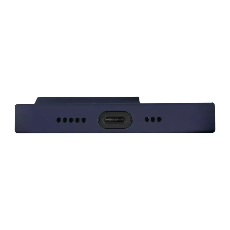 dbramante1928 Monaco custodia in silicone compatibile MagSafe per iPhone 15 Pacific Blue