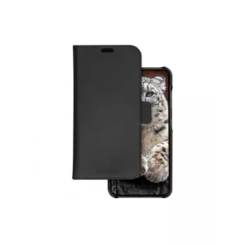 Custodia portafoglio dbramante1928 Galaxy S24 nero 3 vani per carte