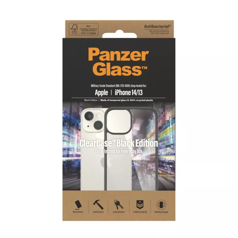 PanzerGlass ® ClearCase trasparente iPhone 14 | 13