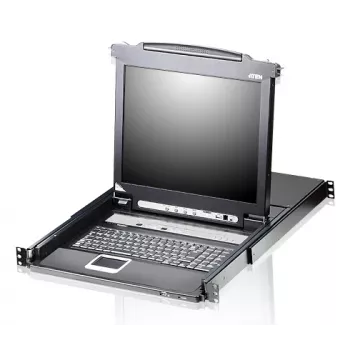 Switch KVM ATEN CL5708M montaggio a rack nero 1U 17 pollici LCD CL5708M-UK