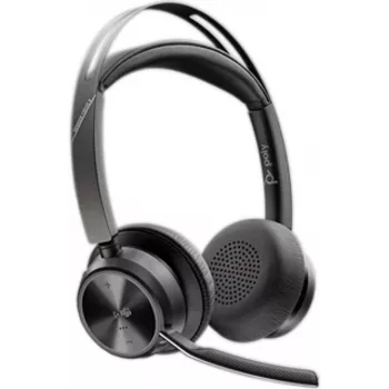 HP Poly Voyager Focus 2 Microsoft Teams Certified cuffie USB-C-C + adattatore USB-C/A